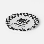 Happy Dude Any Age Birthday Paper Plate Papieren Bordje (Gekanteld)