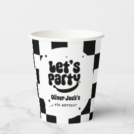 Happy Dude Let's Party Verjaardag Papieren Cups Bekers