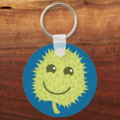 Happy Durian fruit Sleutelhanger (Voorkant)