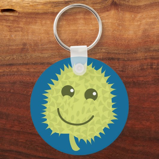 Happy Durian fruit Sleutelhanger (Voorkant)