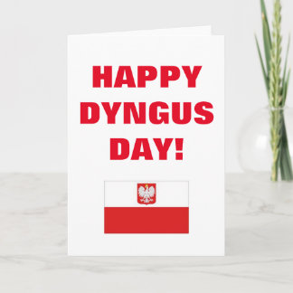 HAPPY DYNGUS DAY KAART