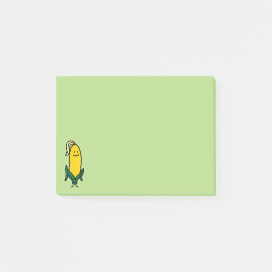 Happy Ear Corn op de krab Post-it® Notes (Voorkant)