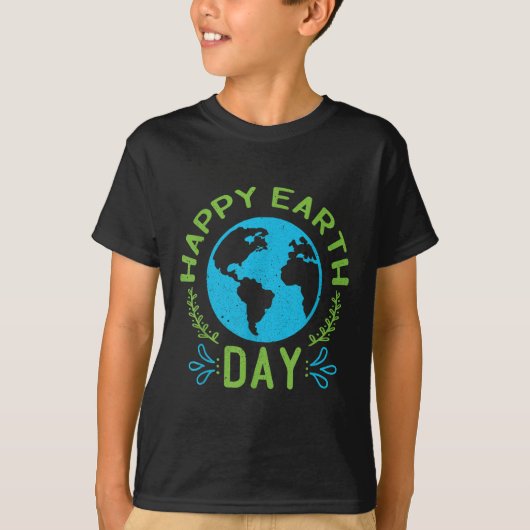 Happy Earth Day 2021 T-shirt (Voorkant)