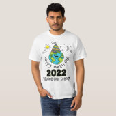 Happy Earth Day 2022 Conservation  T-shirt (Voorkant volledig)