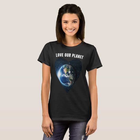Happy Earth Day 2023 Love Our Planet Earth Environ T-shirt (Voorkant volledig)