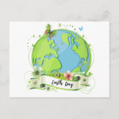 Happy Earth Day 2024 Briefkaart (Voorkant)