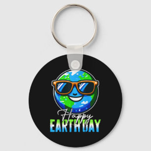 Happy Earth Day 2024 Kinder Jongens Vrouwen Mannen Sleutelhanger