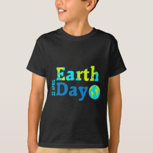 Happy Earth Day 2025 Cadeaus Earth Day Kinder jong T-shirt