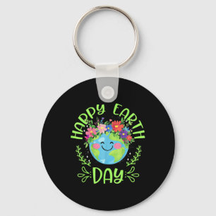Happy Earth Day 2025 Schattigee Earth Day Kinder p Sleutelhanger
