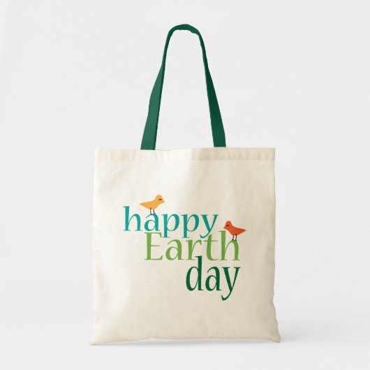 Happy Earth Day Bag Tote Bag (Voorkant)