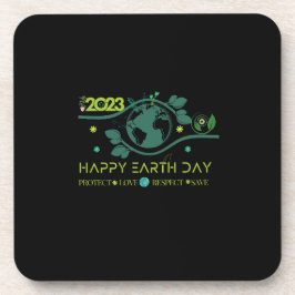 Happy Earth Day Bier Onderzetter