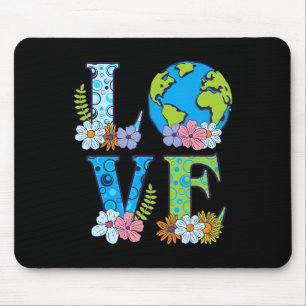 Happy Earth Day Birthday Save Natuur Love Girl Env Muismat