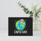 Happy Earth Day Briefkaart (Staand voorkant)