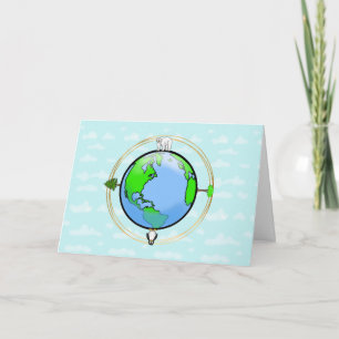 Happy Earth Day Card Feestdagen Kaart