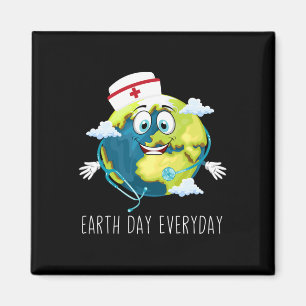 Happy Earth Day - Earth Day Shirt voor verpleegkun Magneet