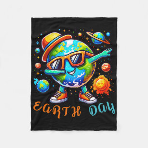 Happy Earth Day Funny Earth Day Kinder peuterjonge Fleece Deken