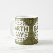 Happy Earth Day Gift Idee Koffiemok (Voorkant links)