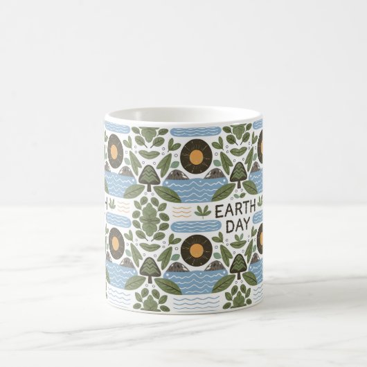 Happy Earth Day Gift Koffiemok (Center)