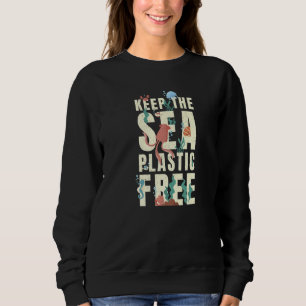 Happy Earth Day Keep the Zee Plastic Free Cute Env Trui