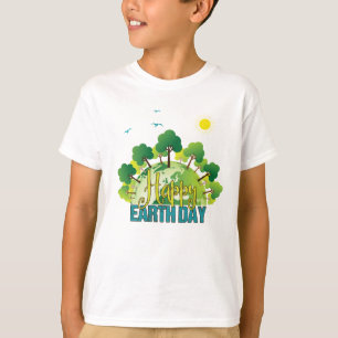 Happy Earth Day Kinder Boy's T-Shirt