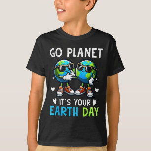 Happy Earth Day Koel de aarde naar je planeet T-shirt