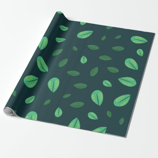 Happy Earth Day Patroon Cadeaupapier (Uitgerold)