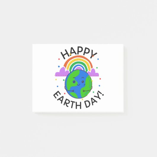 Happy Earth Day Post-it® Notes (Voorkant)