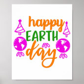 Happy Earth Day Poster (Voorkant)
