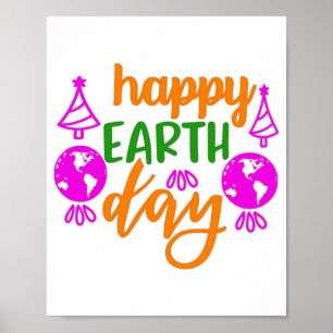 Happy Earth Day Poster
