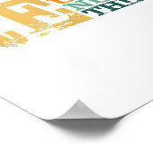 Happy Earth Day Recyclen Hergebruik Hernieuwen Her Poster (Hoek)