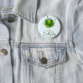 Happy Earth Day Ronde Button 5,7 Cm (In situ)