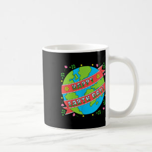 Happy Earth Day Shirt Schattige Earth Day Mannen V Koffiemok