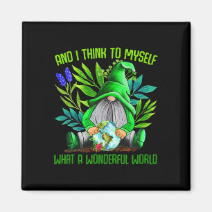 Happy Earth Day Shirt Schattige Earth Day Mannen V Magneet