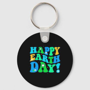 Happy Earth Day Shirt Schattige Earth Day Mannen V Sleutelhanger