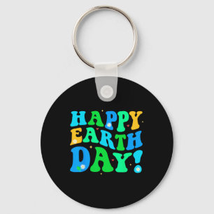 Happy Earth Day Shirt Schattige Earth Day Mannen V Sleutelhanger