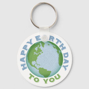 Happy Earth Day Sleutelhanger