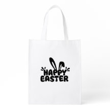 Happy Easte Canvas tas
