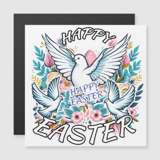 Happy Easter (Voorkant / Achterkant)