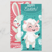 Happy Easter (Voorkant / Achterkant)