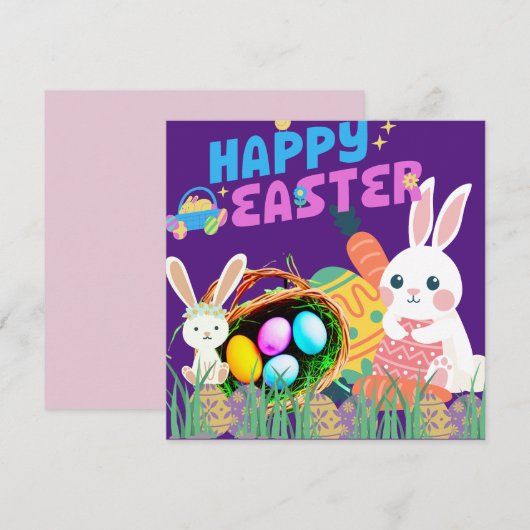 Happy Easter (Voorkant / Achterkant)