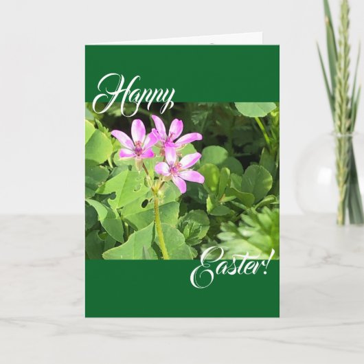 Happy Easter 1 - Folded Greeting Card Kaart (Voorkant)