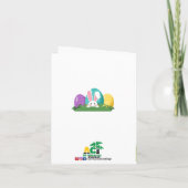 Happy Easter 2024 Wenskaart "Costa Rica" Kaart (Achterkant)