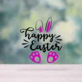 Happy easter acryl bord (Neutraal)