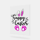 Happy easter acryl bord (Hoek)