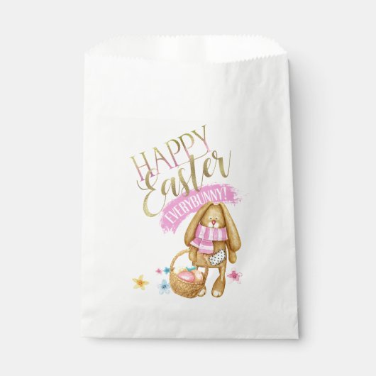 Happy Easter Allebunny ID640 Bedankzakje (Voorkant)