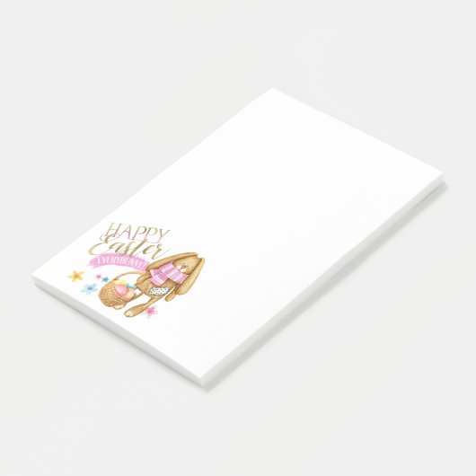 Happy Easter Allebunny ID640 Post-it® Notes (Schuin)