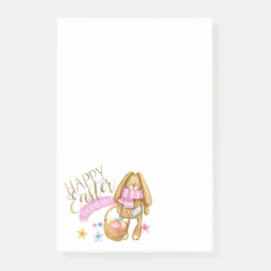 Happy Easter Allebunny ID640 Post-it® Notes (Voorkant)