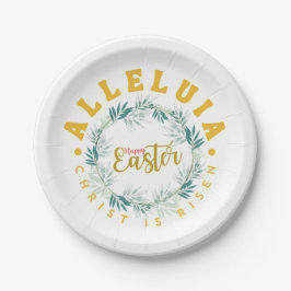 Happy Easter Alleluia Papieren Bordje