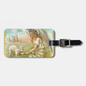 happy easter angel bagagelabel (Voorkant horizontaal)