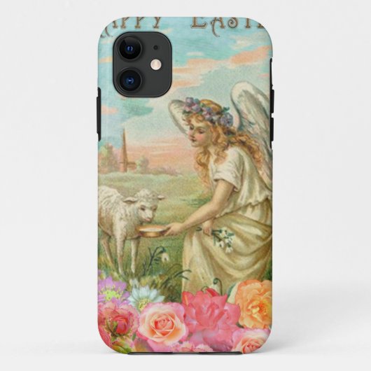 happy easter angel Case-Mate iPhone case (Achterkant)